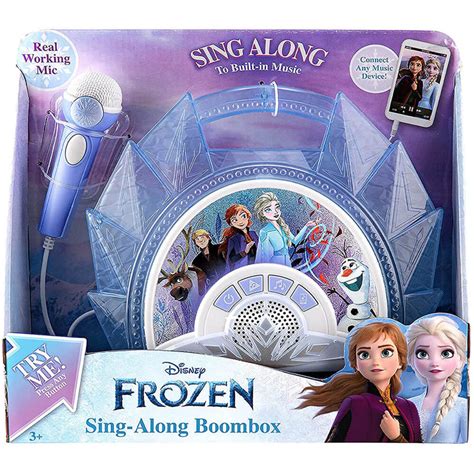 sing along boombox frozen